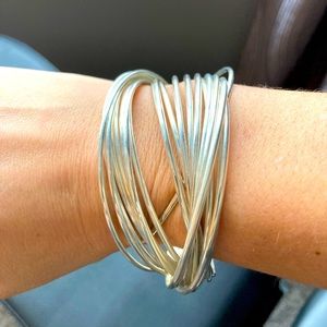 Silpada 21 Bangle Salute bracelet
